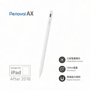 【Penoval】Pencil AX(防手掌誤觸強力電池二代觸控筆)