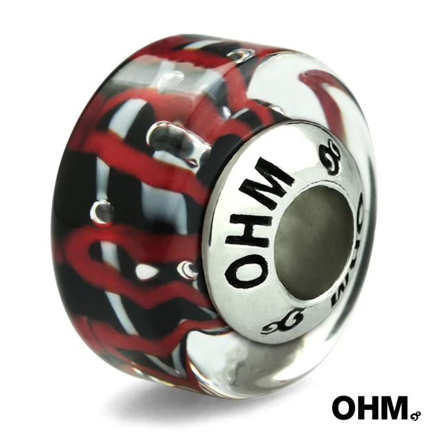 OHM Beads【OHM Beads】純銀串珠(Overlapping Pages)