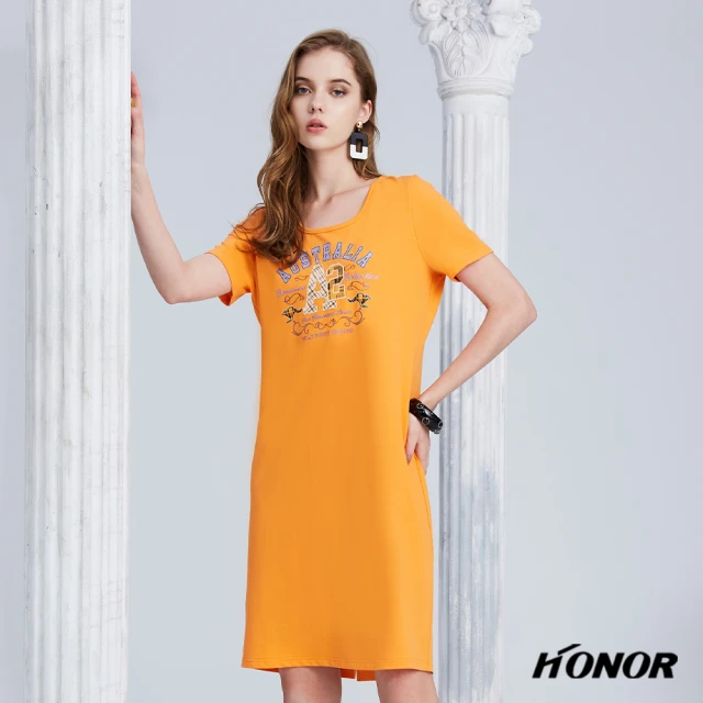 HONOR 山形屋【HONOR 山形屋】露膚扭結造型洋裝