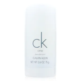 【Calvin Klein 凱文克萊】CK ONE 體香膏 75G(平行輸入)