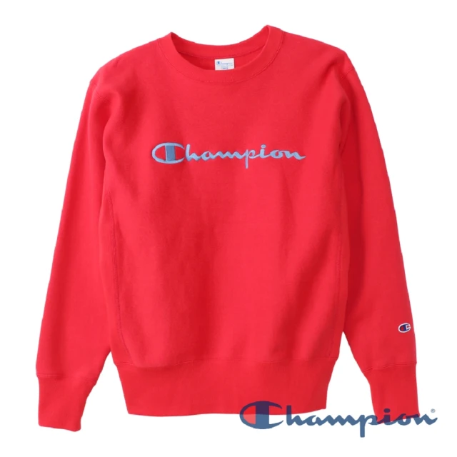 【Champion】RW大學Tee-紅色-11.5oz