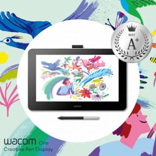 【Wacom】福利品◆One Creative Pen Display 創意手寫繪圖液晶螢幕(DTC133W1D)