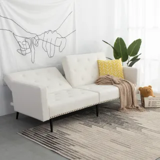 【IDEA】特斯輕奢菱格皮紋質感沙發床