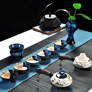 【Pure】暗香疏影茶具10件組