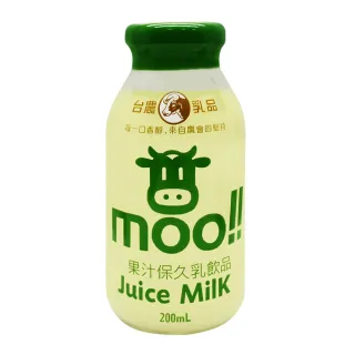 【台農乳品】保久乳系列-原味/巧克力/麥芽/草莓/果汁(200mlx24瓶)