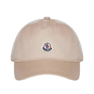 【MONCLER】品牌 LOGO 棒球帽(粉色)