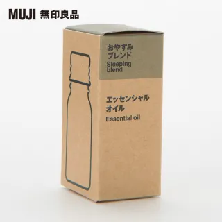 【MUJI 無印良品】超音波芬香噴霧器(綜合精油/放鬆.10ml)