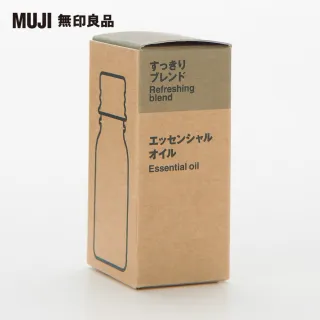 【MUJI 無印良品】超音波芬香噴霧器(綜合精油/清晰.10ml)