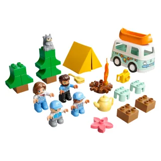 【LEGO 樂高】得寶系列 家庭號冒險露營車 10946  度假 郊遊(10946)