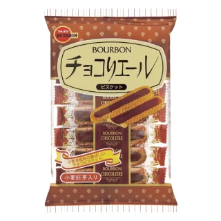 【即期品 Bourbon 北日本】巧克力小麥胚芽餅乾(110.6g-商品效期:2022/08/31)