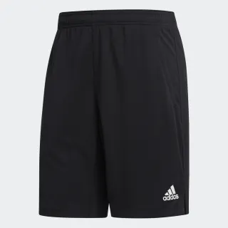 【adidas 愛迪達】運動褲 男短褲 休閒褲 黑 ALL SET SHORT 2(FJ6156)