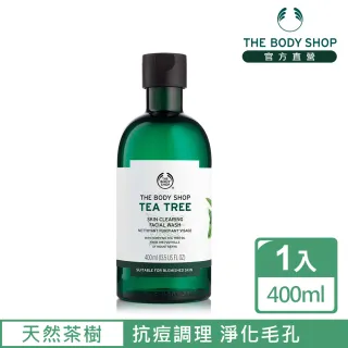 【THE BODY SHOP 美體小舖】茶樹淨膚深層潔面膠(400ML)