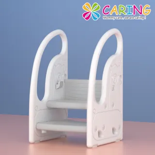 【Caring】兒童扶手階梯凳(可愛小羊駝)