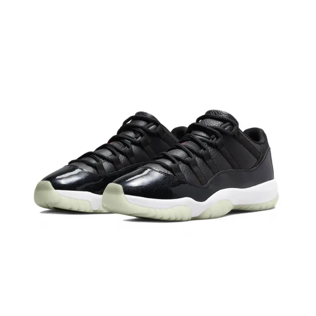 【NIKE 耐吉】Air Jordan 11 Low 72-10 黑 大魔王 AV2187-001