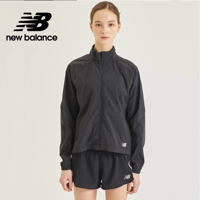 NEW BALANCE【NEW BALANCE】NB 可收納外套_女性_黑色_WJ21264BK