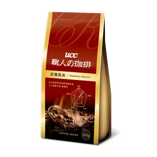【UCC】炭燒風味咖啡豆2包組(454g/包)