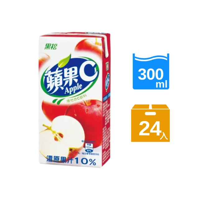 【黑松】蘋果CxPKL300mlx24入/箱