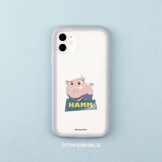 【RhinoShield 犀牛盾】iPhone X/Xs/XR/Xs Max系列 Mod NX手機殼/玩具總動員-Tin Toy-火腿(迪士尼)