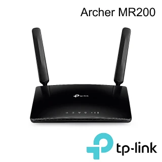 【TP-LINK】Archer MR200 AC750無線雙頻4G進階版LTE極速路由器(分享器)