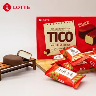 【Lotte】Tico 可可脆皮香草風味雪糕_原味(雪糕)