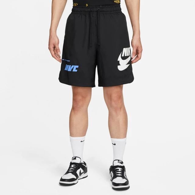 NIKE 耐吉【NIKE 耐吉】Nike M NSW SPE+ WVN SHORT MFTA 男 短褲 風褲 內網眼 多勾 黑(DM6880-010)