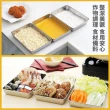 【日本Arnest】日本製多用途不鏽鋼調理保鮮盒 超值7件組 3盤+3蓋+1濾網(備料盤 調理盤 耐高溫 烤箱適用)