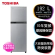 【TOSHIBA 東芝】192公升一級能效變頻電冰箱GR-A25TS(S)