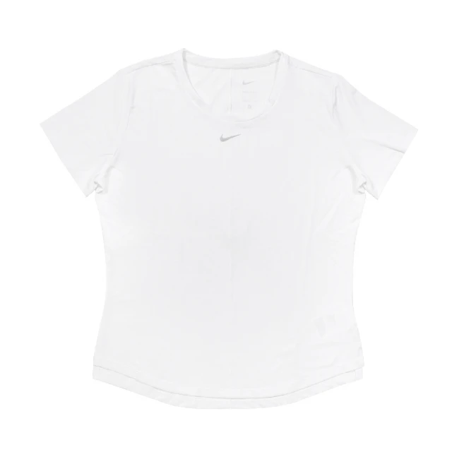 NIKE 耐吉【NIKE 耐吉】短袖上衣 Dri-FIT One Luxe 女款 白 運動 短T 慢跑 訓練 瑜珈(DD0619-100)