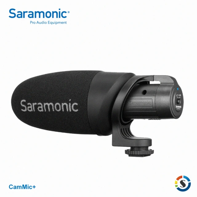 【Saramonic 楓笛】CamMic+ 輕量化相機、手機專用麥克風(勝興公司貨)