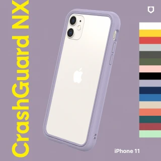 【RhinoShield 犀牛盾】iPhone 11 6.1吋 CrashGuard NX 模組化防摔邊框手機保護殼(獨家耐衝擊材料 原廠貨)