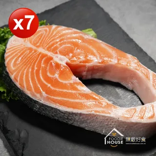 【無敵好食】特選厚切鮭魚片 x7片(330g/片_330g-360g)