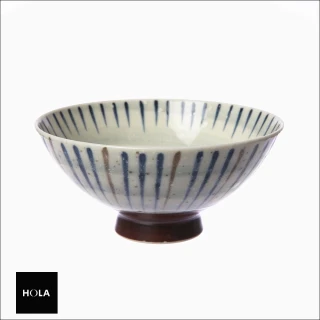 【HOLA】日本製陶瓷毛料飯碗14cm 十草