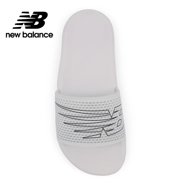 NEW BALANCE 男鞋 女鞋 白色 白LOGO 拖鞋 