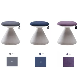 【iloom 怡倫家居】學習陪讀椅 FUNGUS 設計師輕巧造型蘑菇椅-白色椅座(3色)