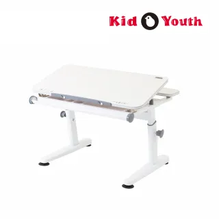 【Kid2Youth 大將作】M2+XXS成長書桌(時尚簡約 圓弧把手 手動調整桌高)