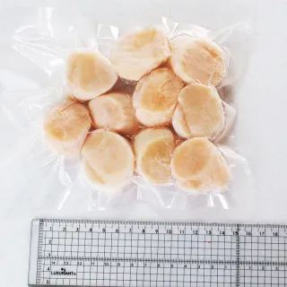 【優鮮配】北海道原裝刺身專用4S生鮮干貝30顆(19g/顆『momo老饕美味標章』 認證)
