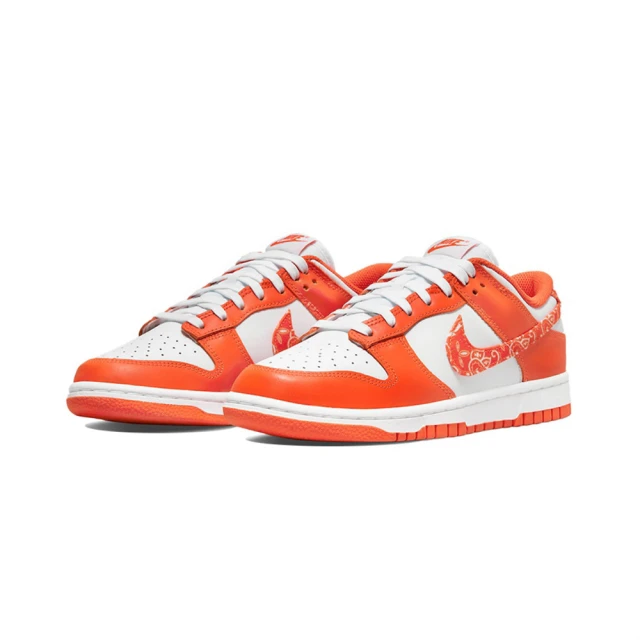 NIKE 耐吉【NIKE 耐吉】Nike Dunk Low Paisley Pack Orange 變形蟲 白橘 橙色 DH4401-103