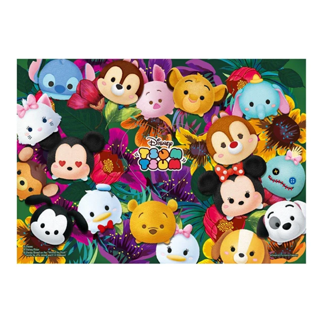 【HUNDRED PICTURES 百耘圖】Disney Tsum Tsum4心形拼圖200片(迪士尼)