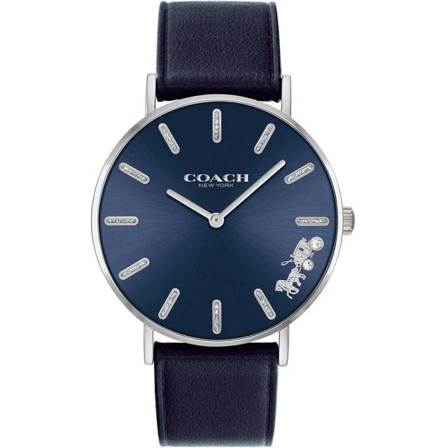 COACH【COACH】奢華晶鑽時尚腕錶-36mm(14503850)