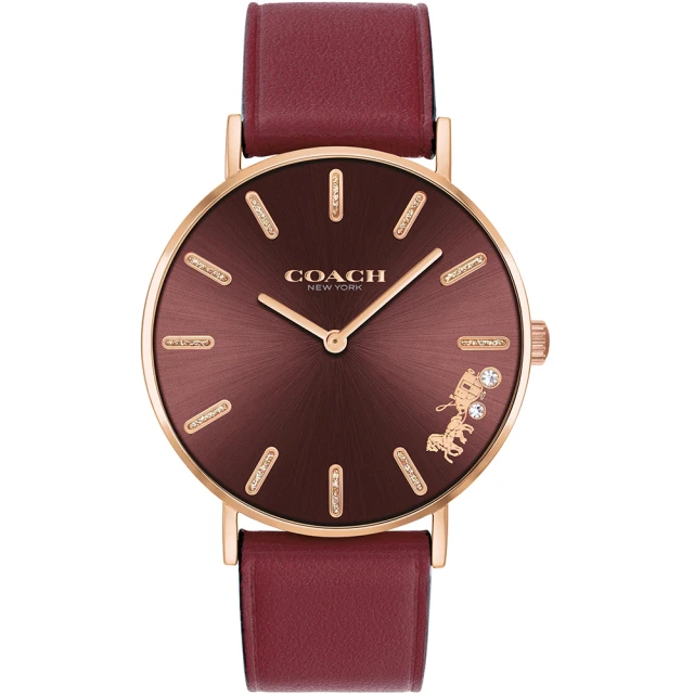 COACH【COACH】絕美晶鑽時刻腕錶-36mm(14503851)