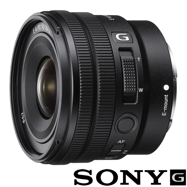 【SONY 索尼】E PZ 10-20 mm F4 G SELP1020G(公司貨 超廣角電動變焦鏡頭 APS-C E接環 防塵防滴)