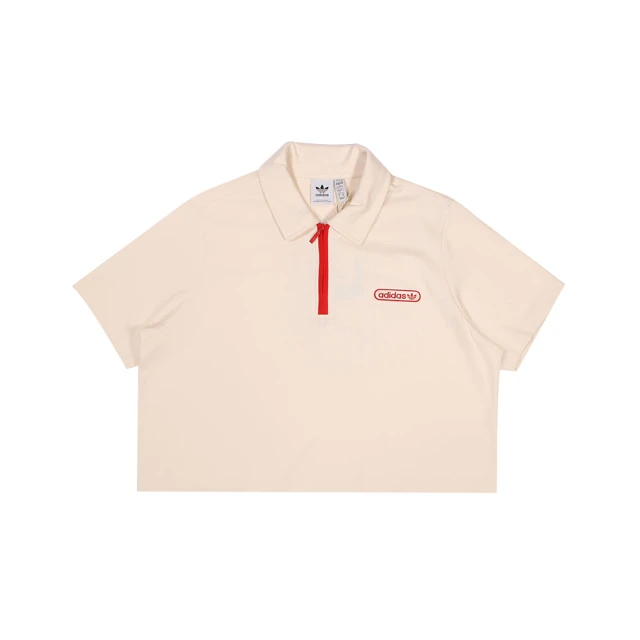 【adidas 愛迪達】短版POLO衫 POLO SHIRT 女 - HL6578