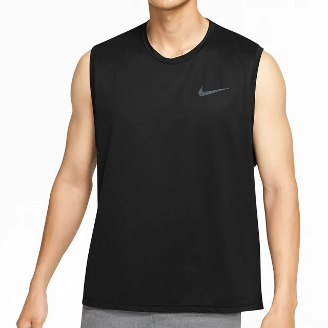 【NIKE 耐吉】AS M NP DF HPR DRY TOP TANK 男款 黑色 運動 訓練 休閒 背心 CZ1185-010