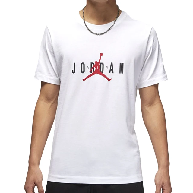 【NIKE 耐吉】AS M J JDN AIR STRETCH SS CREW 男款 白色 運動 休閒 短袖 DM1463-100