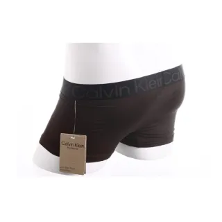 【Calvin Klein 凱文克萊】CK Flex Natural Micro男生低腰短版 平口四角內褲 貼身版型(單件袋裝)
