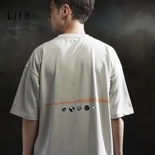 【Life8】WILDMEET 印花 太空計畫 高磅短袖上衣(61041)