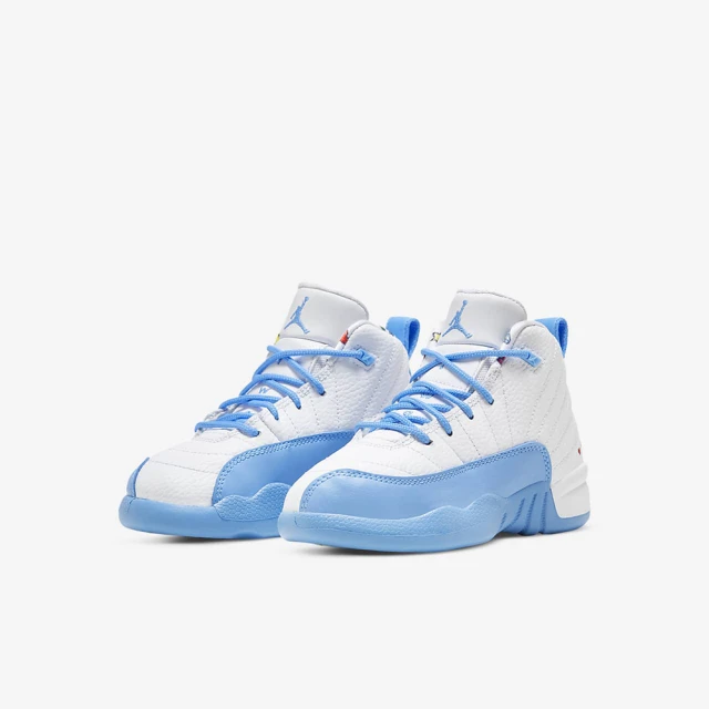 NIKE 耐吉【NIKE 耐吉】籃球鞋 JORDAN 12 RETRO 男鞋 女鞋 中童 白藍(DQ4366114)