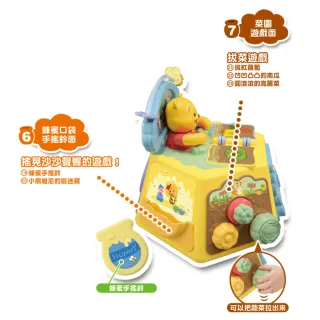 【TAKARA TOMY】維尼音樂益智盒 七面遊戲機(迪士尼 幼兒)