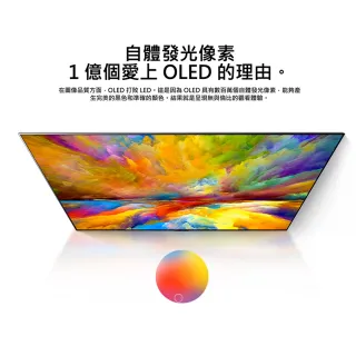 【LG 樂金】55型OLED 4K TV AI語音物聯網電視(OLED55C1PSB)