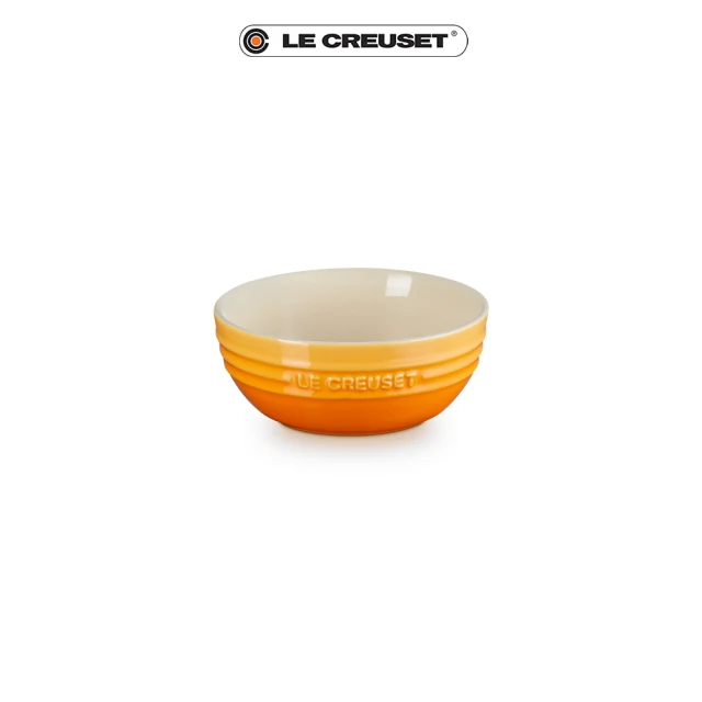 【Le Creuset】瓷器韓式湯碗14cm(初花)